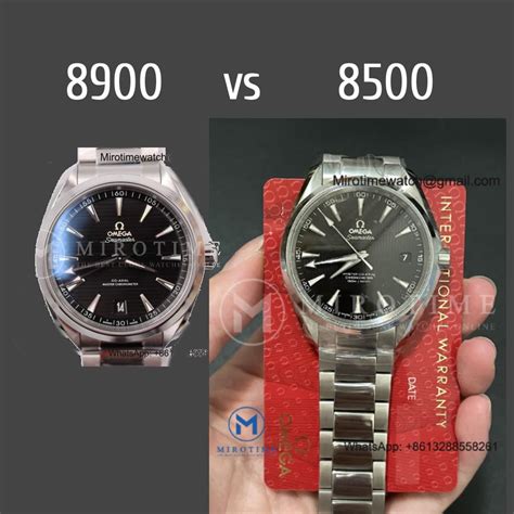 omega 8900 vs 8500b